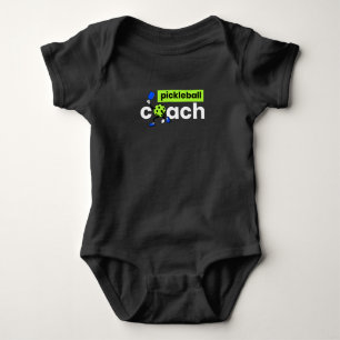 Pickleball Coach Player Baby Bodysuit