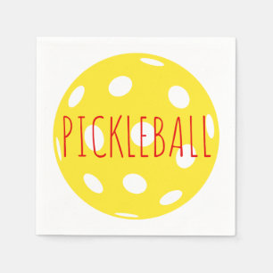 Pickleball Cocktail Napkins