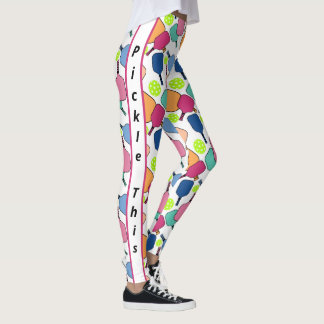 Pickleball Colorful Leggings