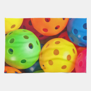 Pickleball Colourful Kitchen Towel