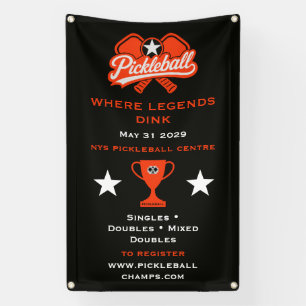 Pickleball Competition Tournement Banner