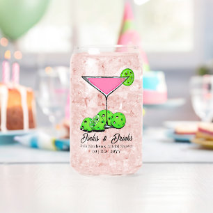 Pickleball Cosmo Dinks & Drinks Personnalisé
