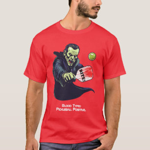 Pickleball Count Dinkula’s Haunting T-Shirt