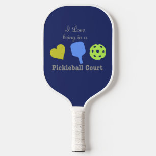 Pickleball Court Funny Pickleball Paddle