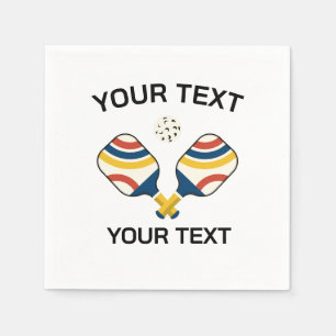 Pickleball Custom Napkin