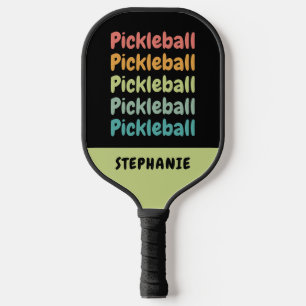 Pickleball Cute Pickleball Player Personalized  Pickleball Paddle