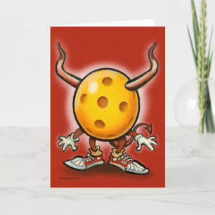 Pickleball Demon Card