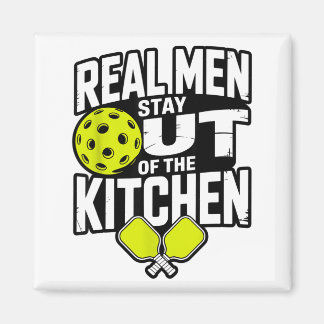 Pickleball design for men boys pickle ball magnet