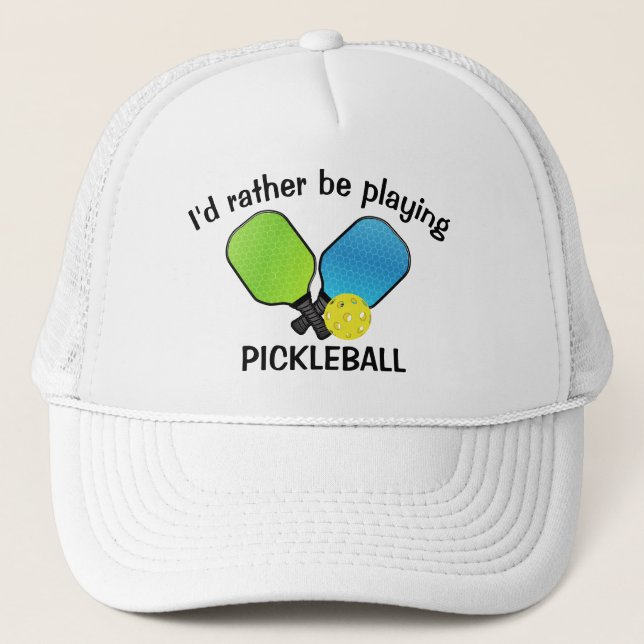 Pickleball Design Hat (Front)