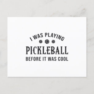 Pickleball Dink I Was Playing Pickleball Gift Postcard