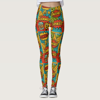 Pickleball DINKED ! Leggings Avec Vibes Comiques