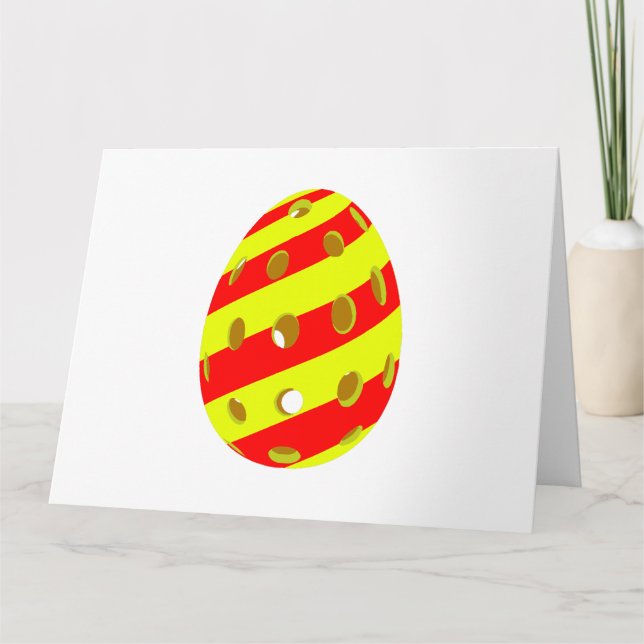 Pickleball Easter Egg Card (Front)