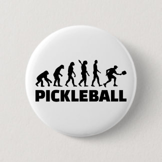 Pickleball evolution 2 inch round button