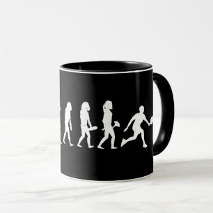 Pickleball Evolution Funny Pickleball  Mug