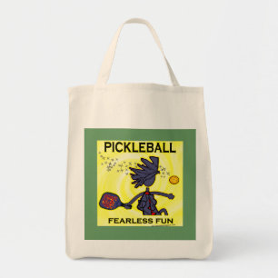 Pickleball Fearless Fun Tote Bag