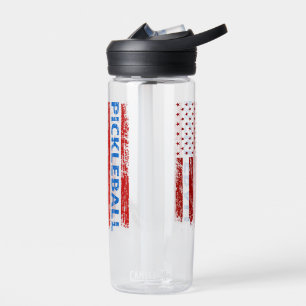 Pickleball Flag - Playing Paddleball Pickleball Am Water Bottle