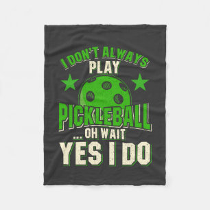 Pickleball Fleece Blanket