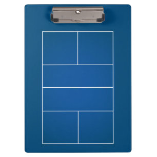 Pickleball for  for coach & player clipboard