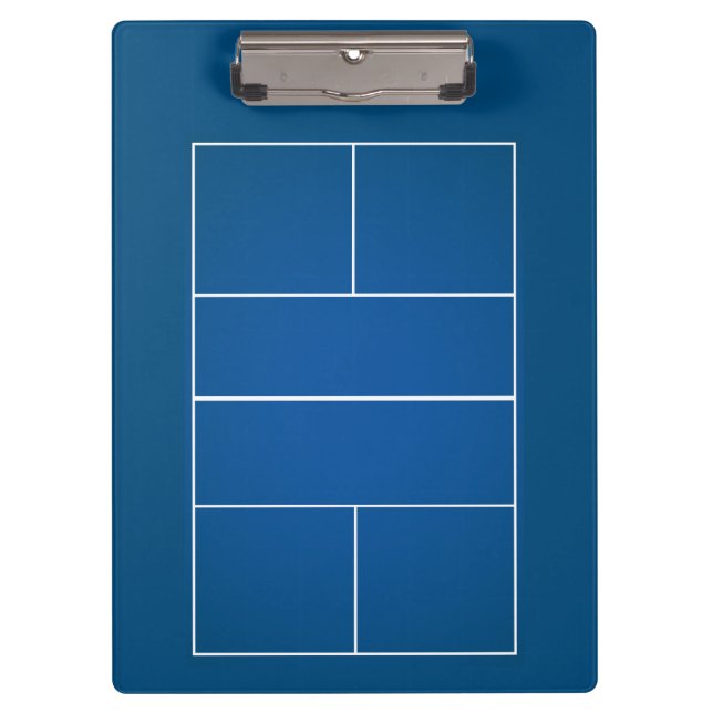Pickleball for  for coach & player clipboard (Front)