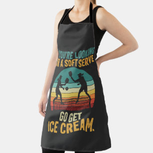 Pickleball for Men Women Apron
