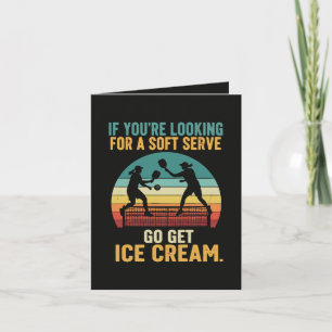 Pickleball for Men Women Holiday Card