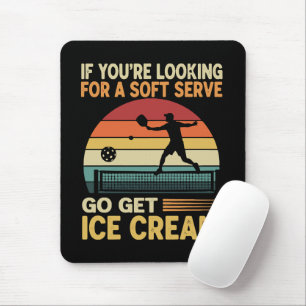 Pickleball for Men Women Mouse Pad