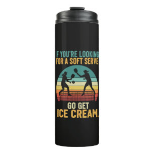 Pickleball for Men Women Thermal Tumbler