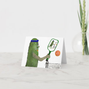 Pickleball Friends Blank Inside Greeting Card