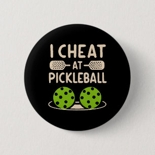 Pickleball Funny 2 Inch Round Button