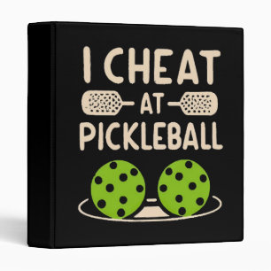 Pickleball Funny Binder
