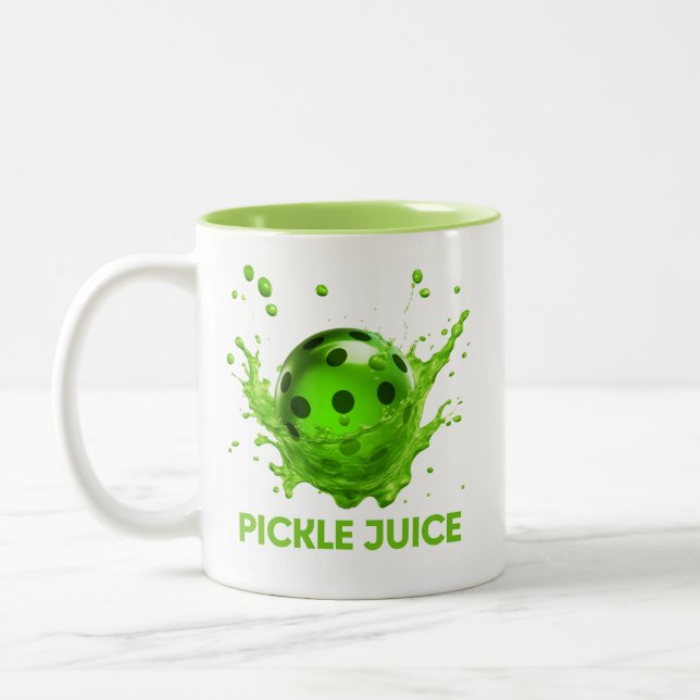 Pickleball Funny Pickle Juice Café ou Tea Mug (Gauche)
