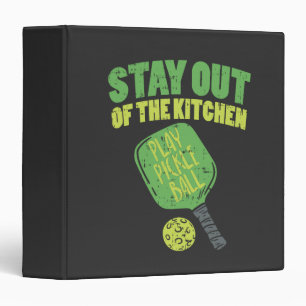 Pickleball Funny Pickleball Gifts Binder