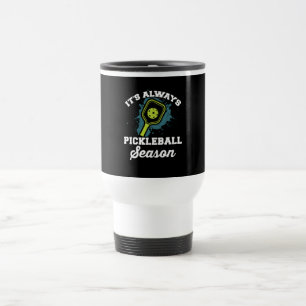 Pickleball Funny Pickleball Gifts Travel Mug
