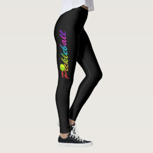 Pickleball Glitter Logo on Leggings
