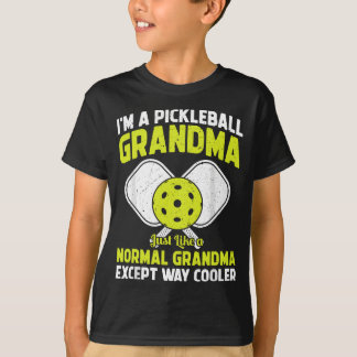 Pickleball Grandma Funny Pickleball Player Grandmo T-Shirt