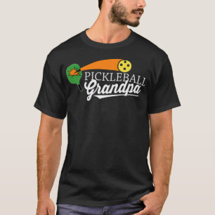 Pickleball Grandpa namaste funny yoga clothing T-Shirt