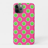Pickleball Green Pickleballs Polka Dots Hot Pink