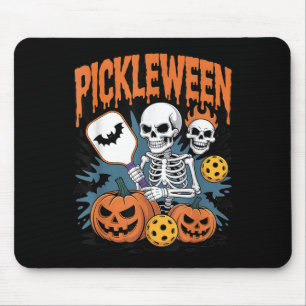 Pickleball Halloween For Men Women Mouse Pad