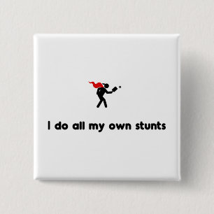 Pickleball Hero 2 Inch Square Button