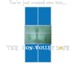Pickleball Humour, Non-Volley Zone T-Shirt