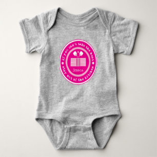 Pickleball: if you cant take the heat custom text baby bodysuit