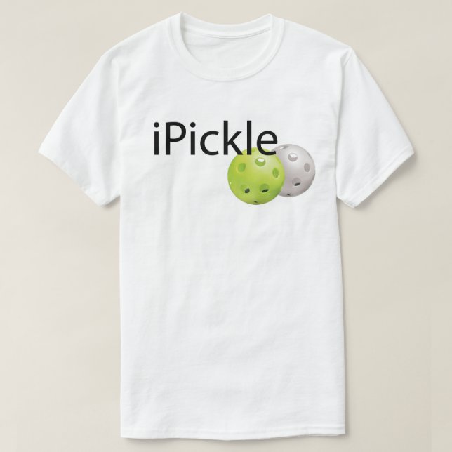 Pickleball iPickle T-Shirt (Design Front)