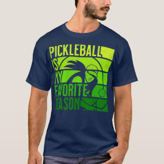 PickleBall Is My Favourite Season Retro Vintage Pa T-Shirt