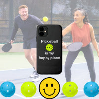 Pickleball Is My Happy Place Funny 