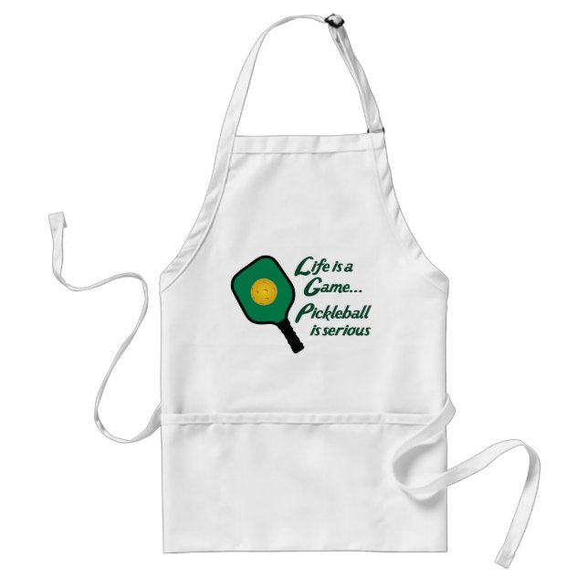 Pickleball is Serious Standard Apron (Front)