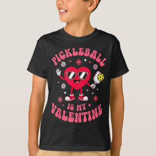 Pickleball is valentines day cute pickleball women T-Shirt