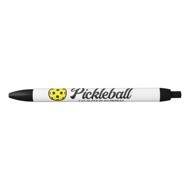 Pickleball joueur écrire des stylos avec une citat (Devant)