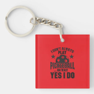 Pickleball Keychain
