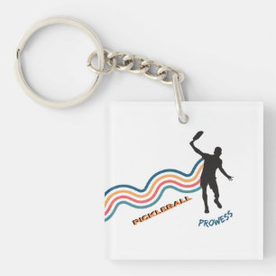 Pickleball keychain