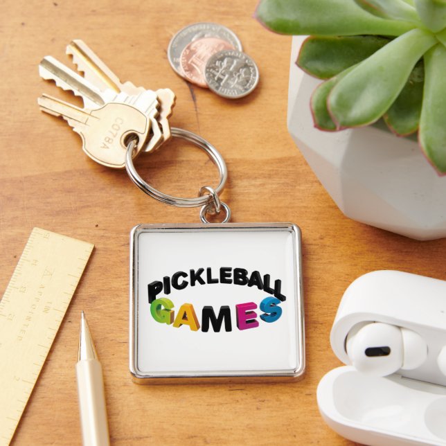 Pickleball Keychain (Desk)